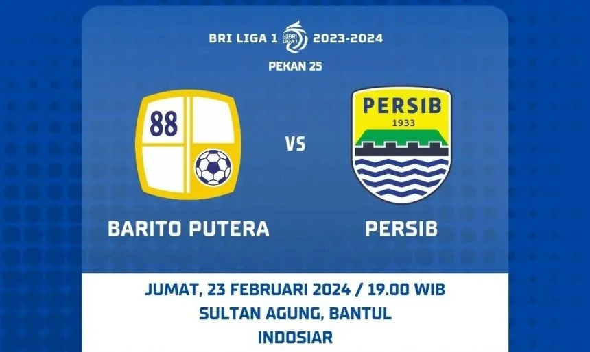turunminum.id Prediksi Skor Barito Putera Vs Persib Bandung, Pangeran Biru Putuskan Puasa Kemenangan?