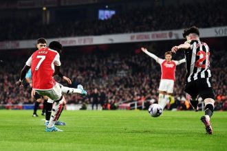 turunminum.id Hasil Arsenal Vs Newcastle United, The Gunners Bantai The Magpies Skor 4-1