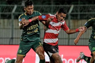 turunminum.id Hasil Madura United Vs Persikabo 1973, Laskar Sape Kerrab Menang Comeback