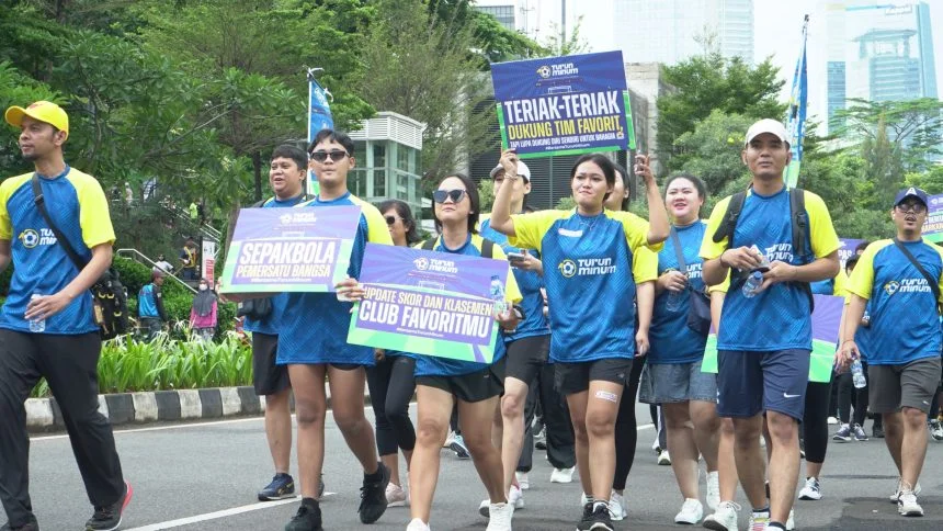 turunminum.id Aksi Nyentrik CFD Fun Turun Minum 2024: Pamer Poster hingga Joget Oke Gas