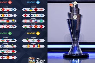 Hasil Drawing UEFA Nations League 2024/2025, Tiga Raksasa Bertemu Dalam Satu Grup