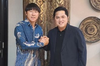 Shin Tae-yong Sumringah, Erick Thohir Hubungi Pemain Keturunan Lagi untuk Skuad Timnas Indonesia