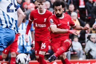 turunminum.id Hasil Liga Inggris, Liverpool vs Brighton: Mo Salah Bawa The Reds Menang dan Pimpin Klasemen