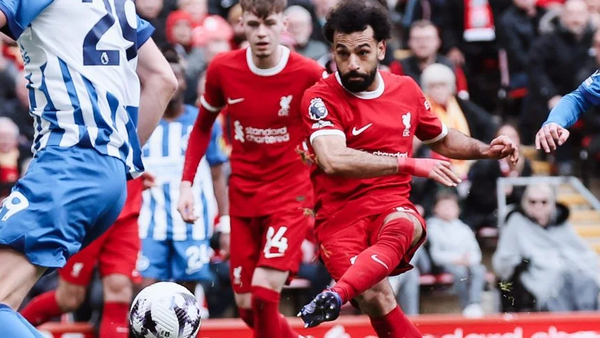 turunminum.id Hasil Liga Inggris, Liverpool vs Brighton: Mo Salah Bawa The Reds Menang dan Pimpin Klasemen