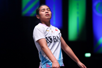 Drama bulu tangkis mewarnai turnamen All England 2024 di Utilita Arena, Birmingham, Inggris. Hal ini membuat kompetisi semakin menarik. (Foto: PBSI)