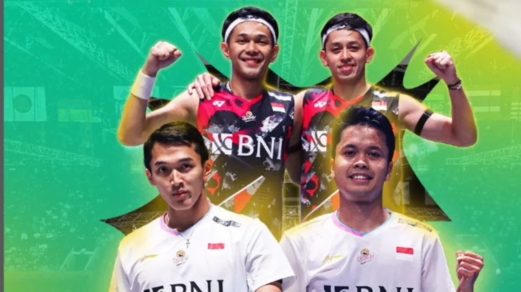 turunminum.id All England 2024: Tunggal Putra All Indonesia Final, Fajar/Rian Cetak Comeback Gila