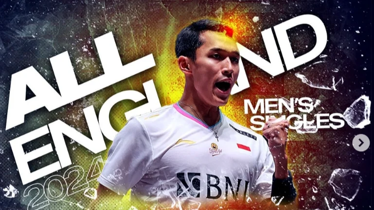 turunminum.id Selamat! Jonatan Christie Sabet Gelar Juara All England 2024 Usai Menangkan Perang Saudara