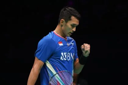 Jonatan Christie lolos ke final BAC 2024 (Foto: PBSI)