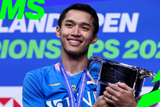 Pebulutangkis Tunggal Putra Indonesia, Jonatan Christie Dipastikan Lolos Olimpiade Paris 2024. (Foto:Instagram/Jonatanchristieoffcial)