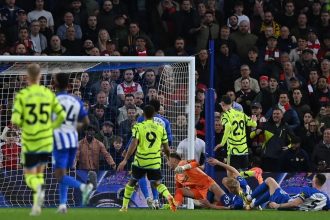 turunminum.id Hasil Laga Brighton Vs Arsenal, The Gunners Taklukkan The Seagulls Dengan Skor Telak