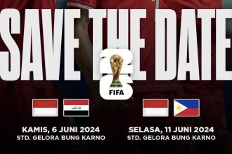 Persiapan Rumput GBK Menuju 6 Juni: Laga Kandang Timnas Indonesia vs Irak (foto: instagram)