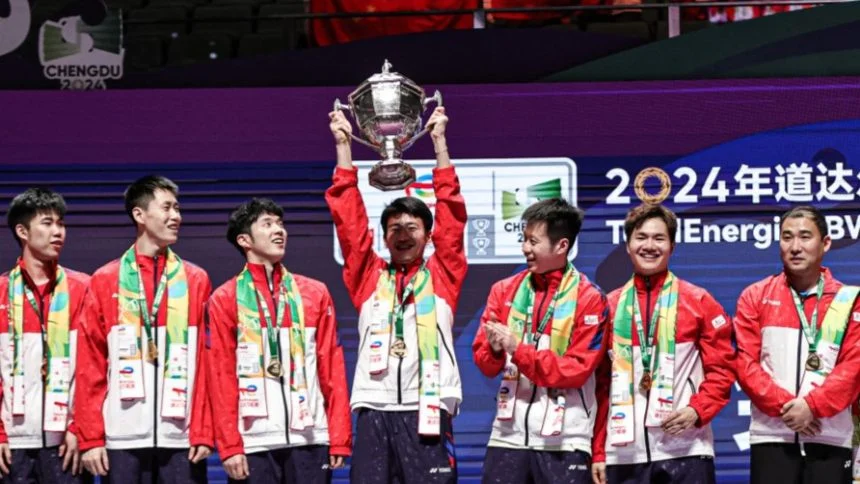 turunminum.id Prestasi Cemerlang Bulutangkis China, 8 Kali Kawinkan Thomas dan Uber Cup