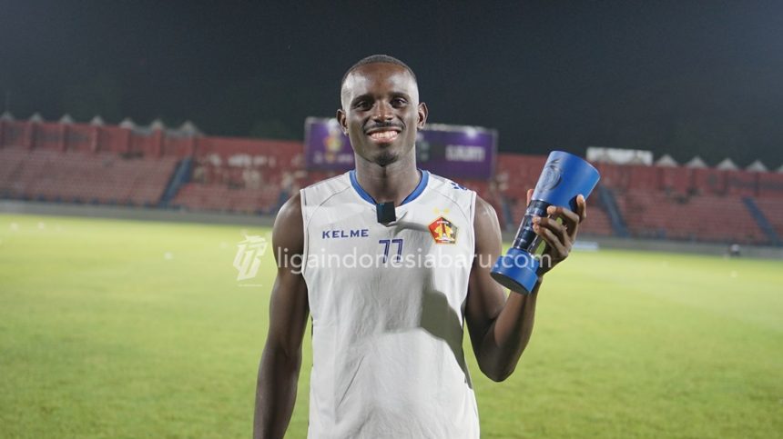 Striker Persik Kediri, Flavio Silva rumornya merapat ke Persebaya Surabaya (Foto: Ligaindonesiabaru.com)