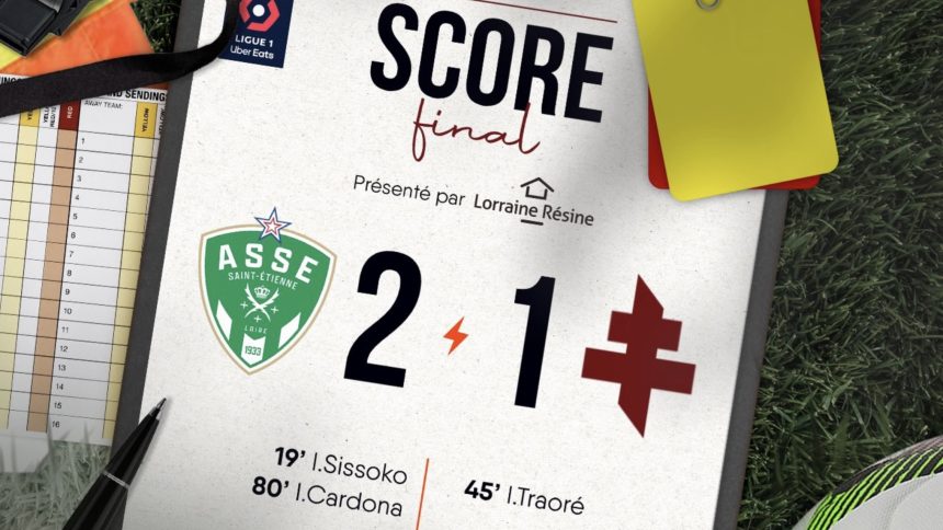 Saint-Etienne vs Metz, Les Verts Menang di Laga Leg Pertama Playoff Promosi/Degradasi Ligue 1 (foto: instagram)