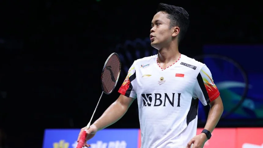 turunminum.id Kalah dari Shi Yu Qi, Anthony Ginting Akui Under Perform