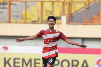 Malik Risaldi, Striker Gacor Madura United. (Foto:Insatgram)