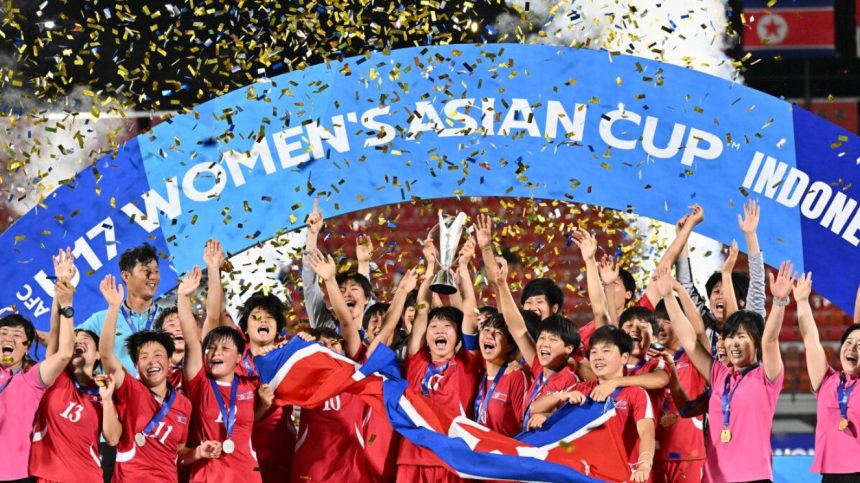turunminum.id Gol Tunggal Jon Il-chong Bawa Timnas Korea Utara Juara Piala Asia Putri U-17 2024