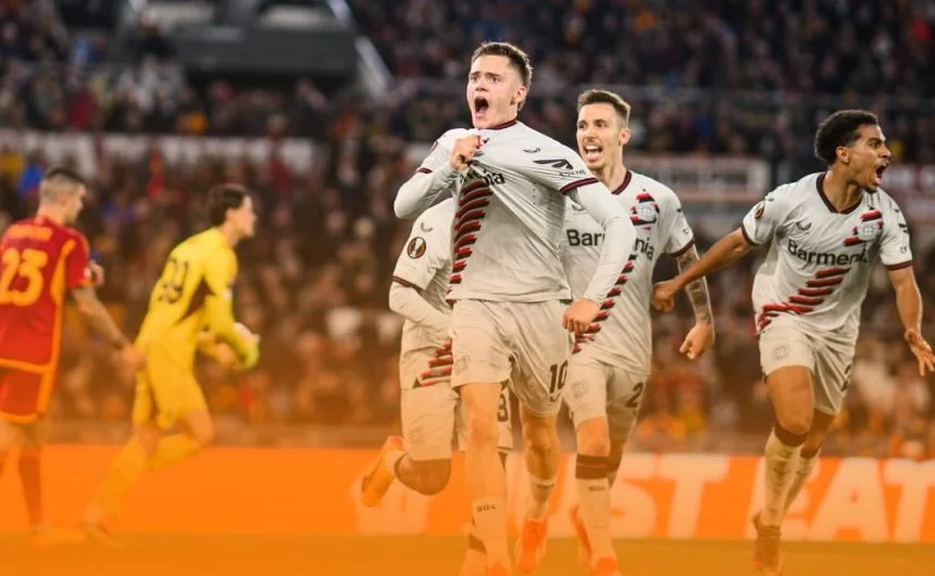 turunminum.id Bayer Leverkusen Taklukkan As Roma di Olimpico, Skor Berakhir 0-2