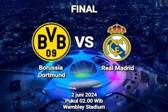 turunminum.id Prediksi Skor Borussia Dortmund Vs Real Madrid, Siapa yang akan Menjadi Juara Liga Champions?