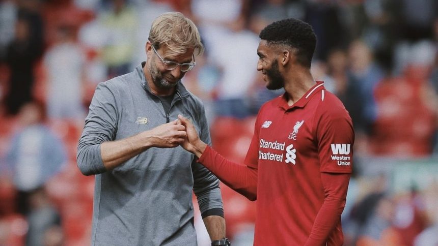Joe Gomez Jadi Target Transfer Utama Vincent Kompany di Bayern Munich (foto: instagram)
