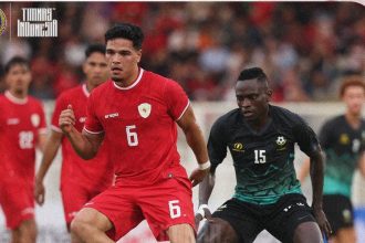 Uji coba Timnas Indonesia vs Tanzania (Foto: Instagram/@timnas.indonesia)