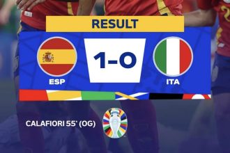 Spanyol Lolos ke Babak Knockout Euro 2024 Setelah Menang Lawan Italia (foto: instagram)