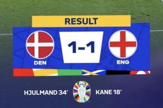 Denmark 1-1 England: Evaluasi Pemain dan Peluang Terbuang Three Lions di Euro 2024 (foto: instagram)