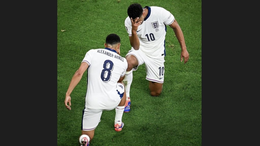 turunminum.id Eropa UEFA Jude Bellingham dan Trent Alexander-Arnold saat Melawan Serbia di Euro 2024 Jude Bellingham dan Trent Alexander-Arnold saat Melawan Serbia (foto: instagram)