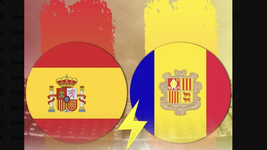 Menuju Euro: Pertarungan Persahabatan Spanyol vs Andorra 6 Juni 2024 (foto: twitter)