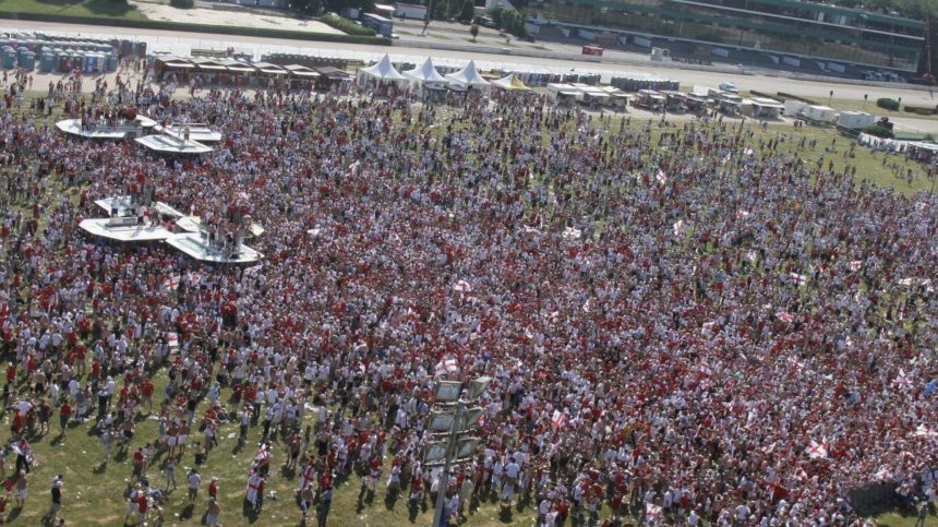 Peringatan Keras bagi Penggemar Inggris: Potensi Bentrokan dengan Hooligan Serbia di Euro 2024 (foto: twitter)