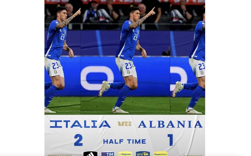 Italia Memulai Euro 2024 dengan Kemenangan Comeback Dramatis atas Albania (foto: instagram)