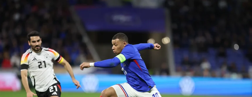 turunminum.id Kylian Mbappe Gagal Antarkan Kemenangan Prancis, Berbagi Poin atas Polandia
