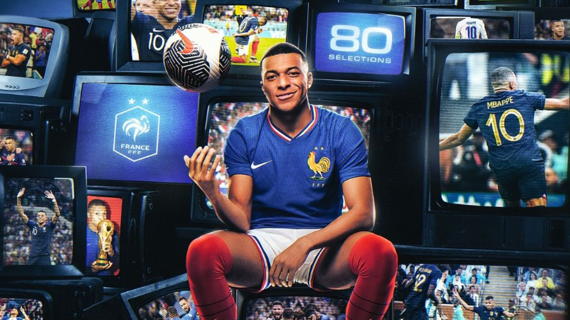 turunminum.id Hidung Patah, Kylian Mbappe Minta Ide Topeng ke Netizen