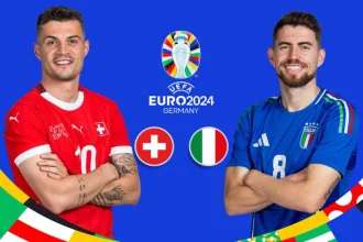 Swiss vs Italia di babak 16 besar Euro 2024 (Foto: UEFA.com)