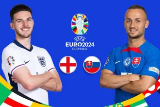 Inggris vs Slovakia di 16 besar Euro 2024 (Foto: UEFA.com)