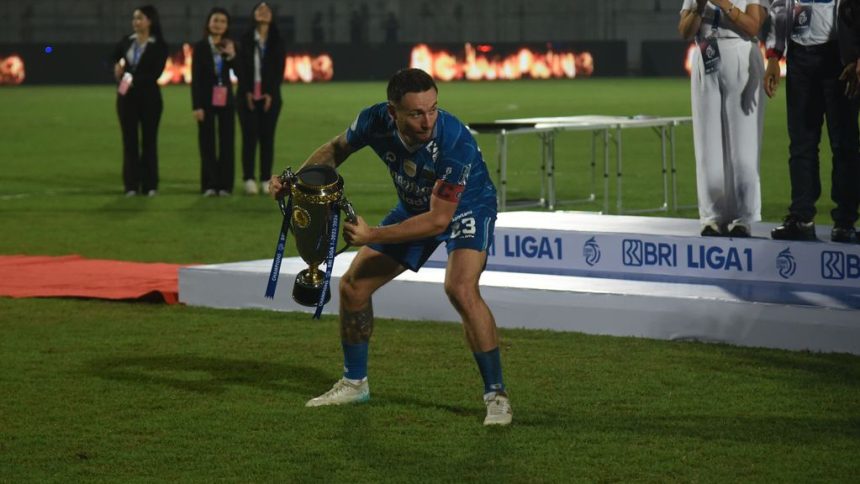 Gelandang Persib Bandung, Marc Klok (PERSIB.co.id/Sutanto Nurhadi Permana)