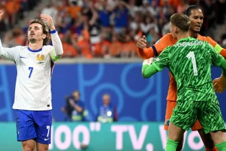 Belanda bermain imbang 0-0 lawan Prancis di Grup D Euro 2024 (Foto: UEFA.com/Getty Images)