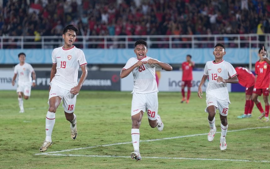 turunminum.id Hasil Babak Pertama Timnas U-16 vs Australia: Imbang 2-2, Muhamad Gholy Cetak Brace