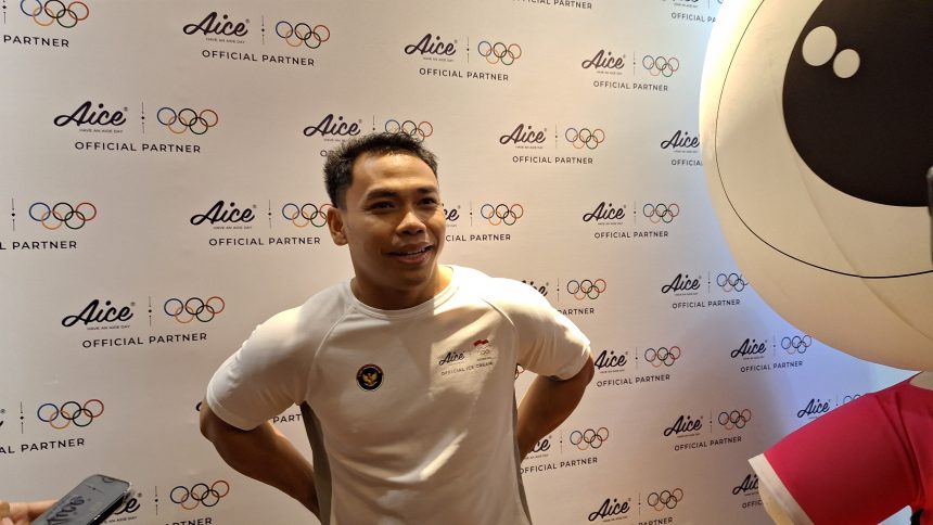 Atlet angkat besi Indonesia, Eko Yuli Irawan akan tampil di Olimpiade Paris 2024 (Foto: Turunminum.id/da Yerimon)