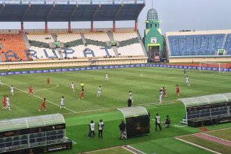 Persis Solo unggul 2-0 atas PSM Makassar di Piala Presiden 2024 (Foto: Tirunminum.id/da Yerimon)