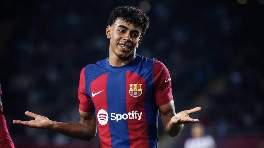 Lamine Yamal Promosi ke Barcelona dengan Nomor Punggung 19 (foto: instagram)