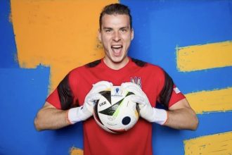 Tinjauan Arsenal terhadap Andriy Lunin dari Real Madrid (foto: instagram)