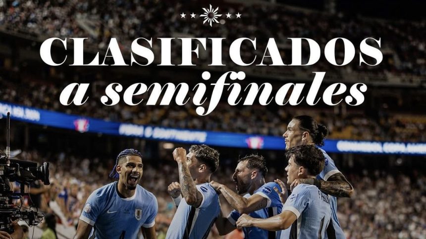Uruguay Lolos ke Semifinal Copa America Kalahkan Brasil Adu Penalti (foto: instagram)