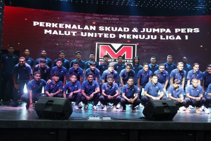 Launching skuad Malut United untuk Liga 1 2024-2025 (Foto: Malut United)