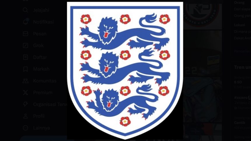 Inggris Uji Formasi Baru Jelang Perempat Final Euro 2024 Melawan Swiss (foto: twitter)