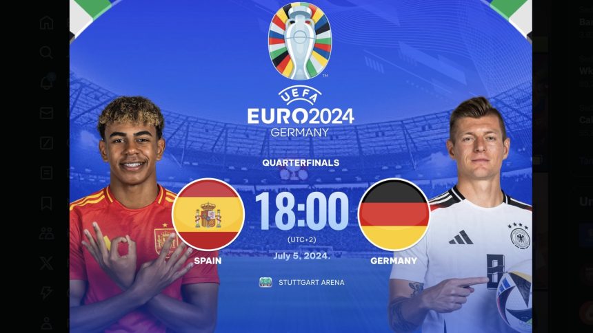 Prediksi Pemain Jerman vs Spanyol di Perempat Final Euro 2024 (foto: twitter)