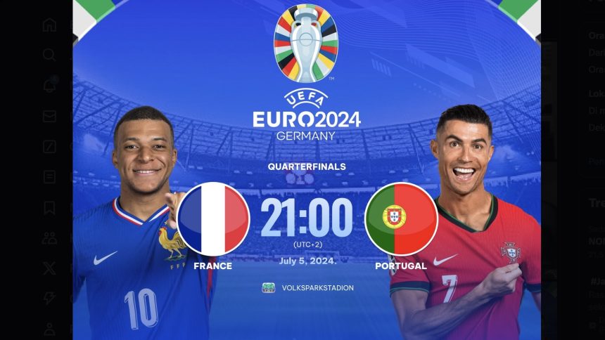 Prediksi Pemain Prancis vs Portugal di Perempat Final Euro 2024 (foto: twitter)