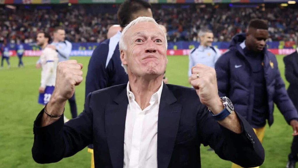 turunminum.id Eropa UEFA Euro 2024: Deschamps Rombak Tim Jelang Semifinal Kontra Spanyol Euro 2024: Deschamps Rombak Tim Jelang Semifinal Kontra Spanyol (foto: twitter)