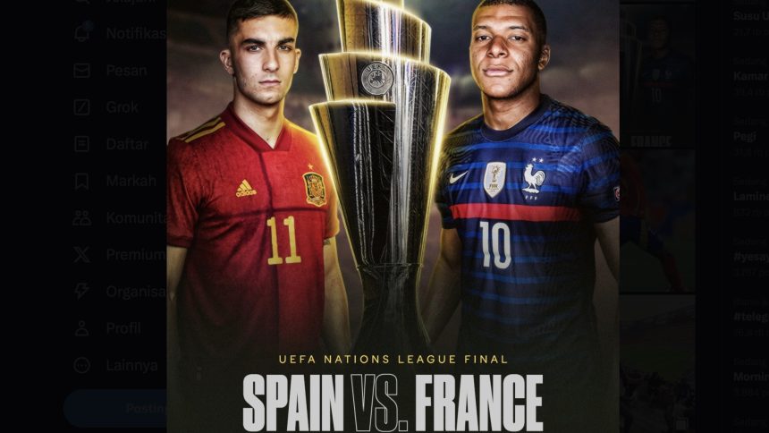 Spanyol Tembus Final Euro 2024 Setelah Kalahkan Prancis 2-1 (foto: twitter)