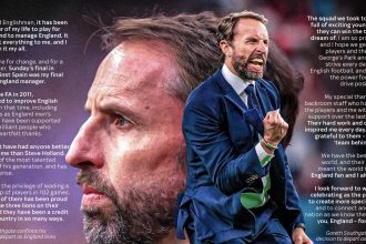 Gareth Southgate Mengundurkan Diri sebagai Manajer Timnas Inggris (foto: twitter)